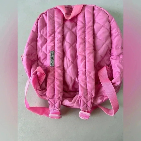 SketchersPink Jr Adventure Backpack With Patches - Picture 4 of 6